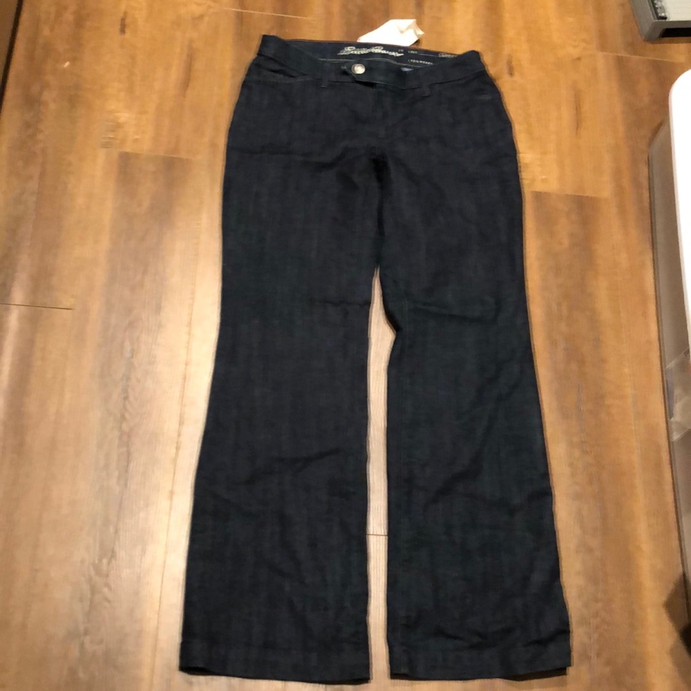 Eddie Bauer Curvy Denim Trouser